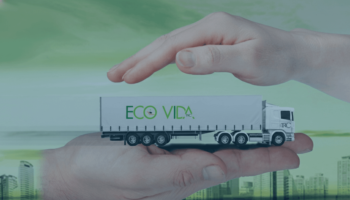 Operador monitoreando rutas en pantallas